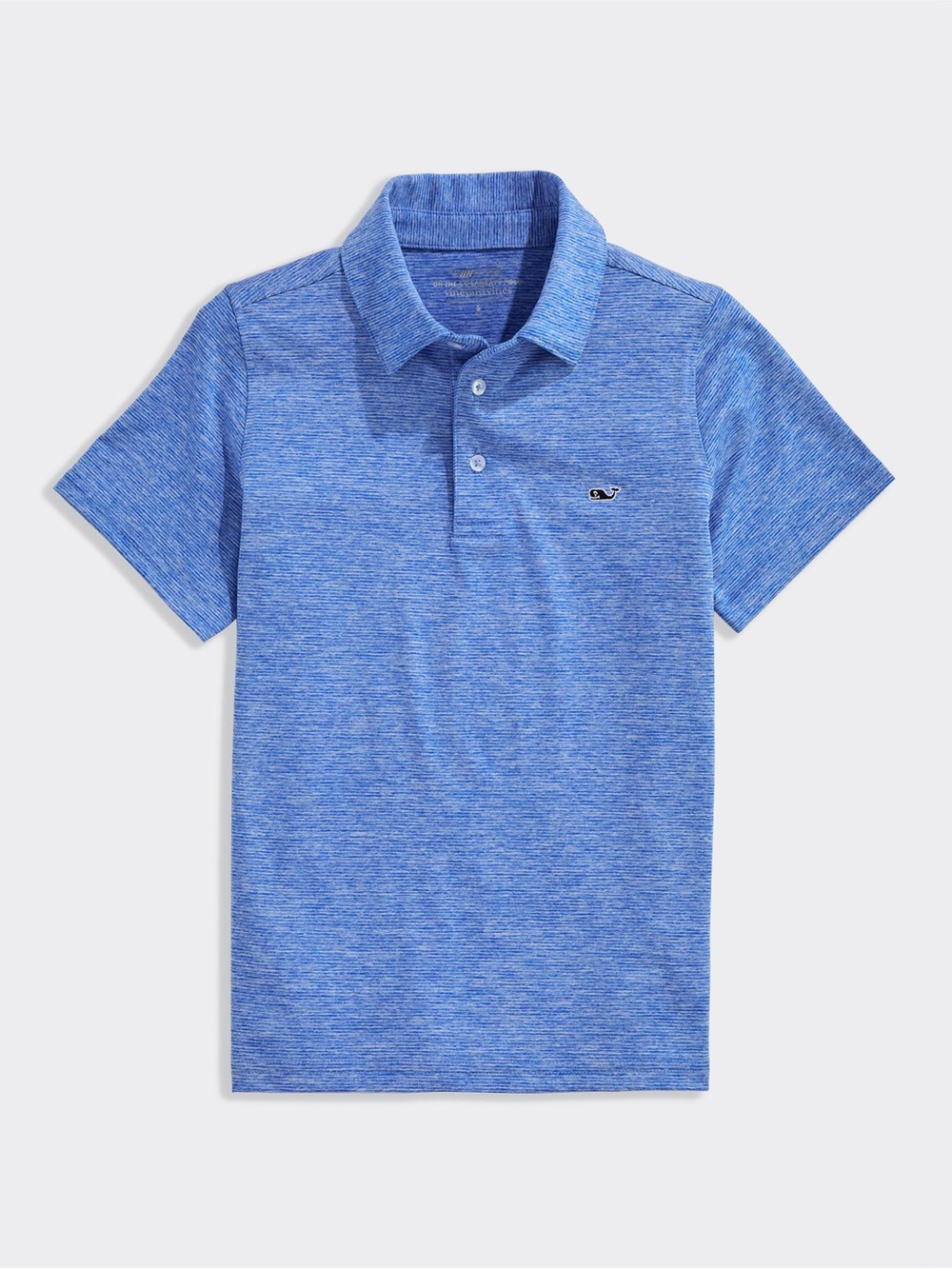 Vineyard Vines Boys' Performance St. Jean Stripe Sankaty Polo. L